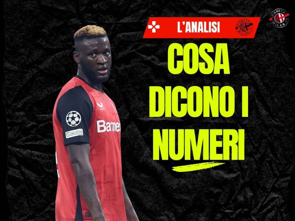 Milan, Boniface l'attaccante giusto? Stagione in calo, ma occhio a ...