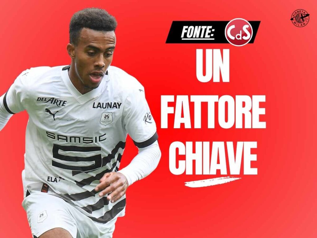 Calciomercato Milan, Doué: partita che si gioca su un aspetto particolare