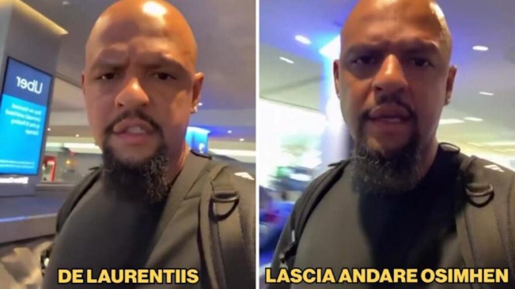 Napoli De Laurentiis Osimhen Felipe Melo