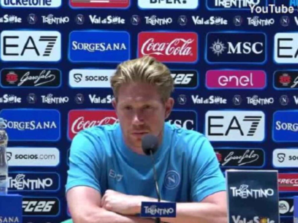 La Serie A accoglie De Bruyne: ecco perché ha scelto il Napoli | VIDEO (screen Gazzetta.it)