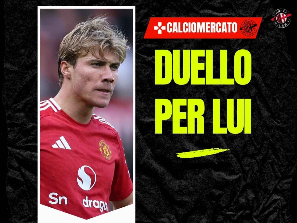 Calciomercato, Milan e Juventus sulle tracce di Højlund: c'è un nodo