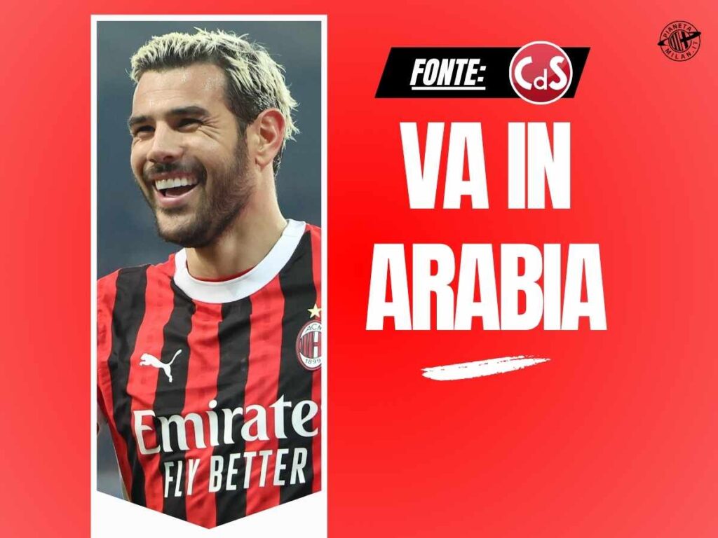 Calciomercato Milan, si chiude per Theo Hernández all'Al-Hilal