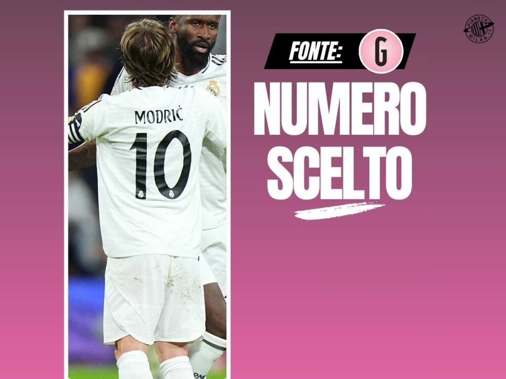 Milan, Modric in arrivo: ha già scelto il numero di maglia