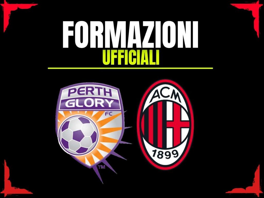 Amichevole Perth Glory-Milan, le formazioni ufficiali: Allegri cambia