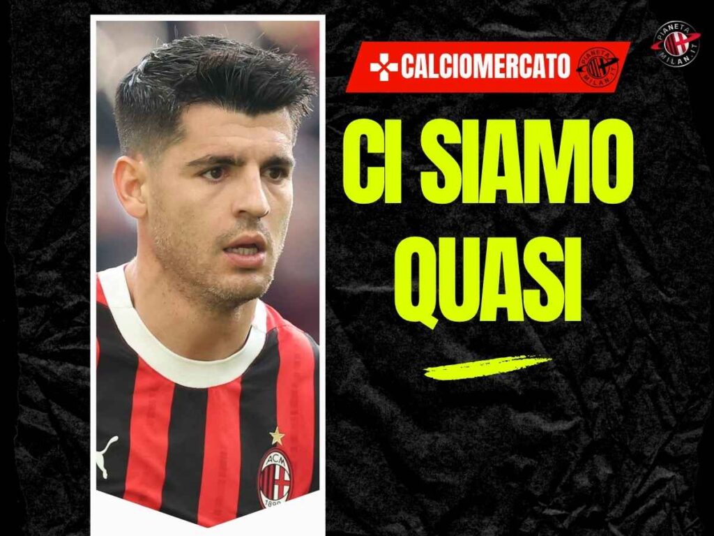 Calciomercato Milan, Romano: "Morata-Como, la formula dell'affare"
