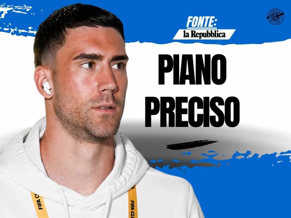Calciomercato Milan, Vlahovic: segnali di intesa. Ecco il piano per prenderlo