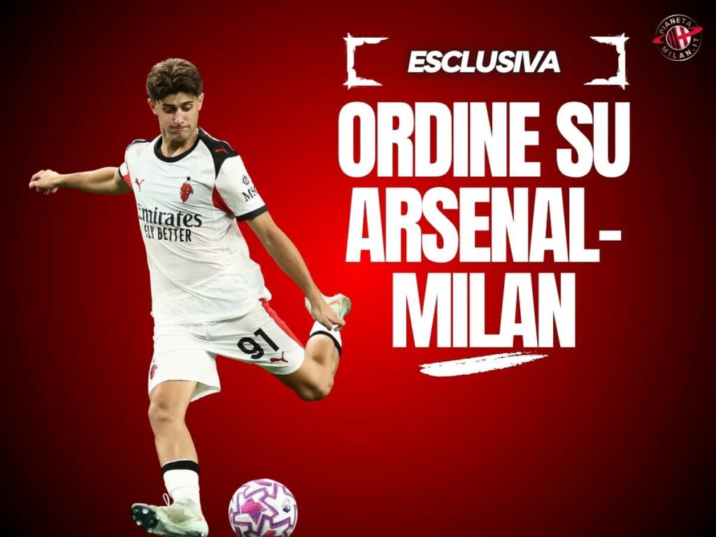 Esclusiva Ordine: "Arsenal-Milan? Dobbiamo leggerla così"