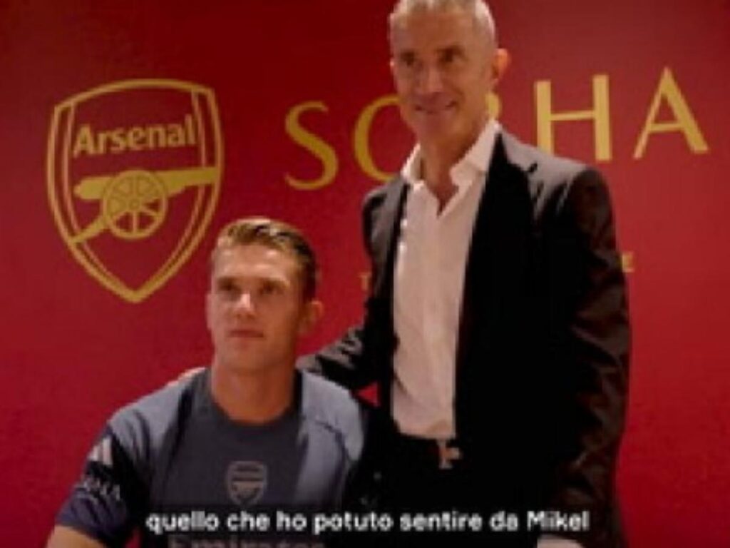 Niente Milan per Gyokeres: "Ecco perché ho scelto l'Arsenal" | VIDEO (screen Gazzetta.it)