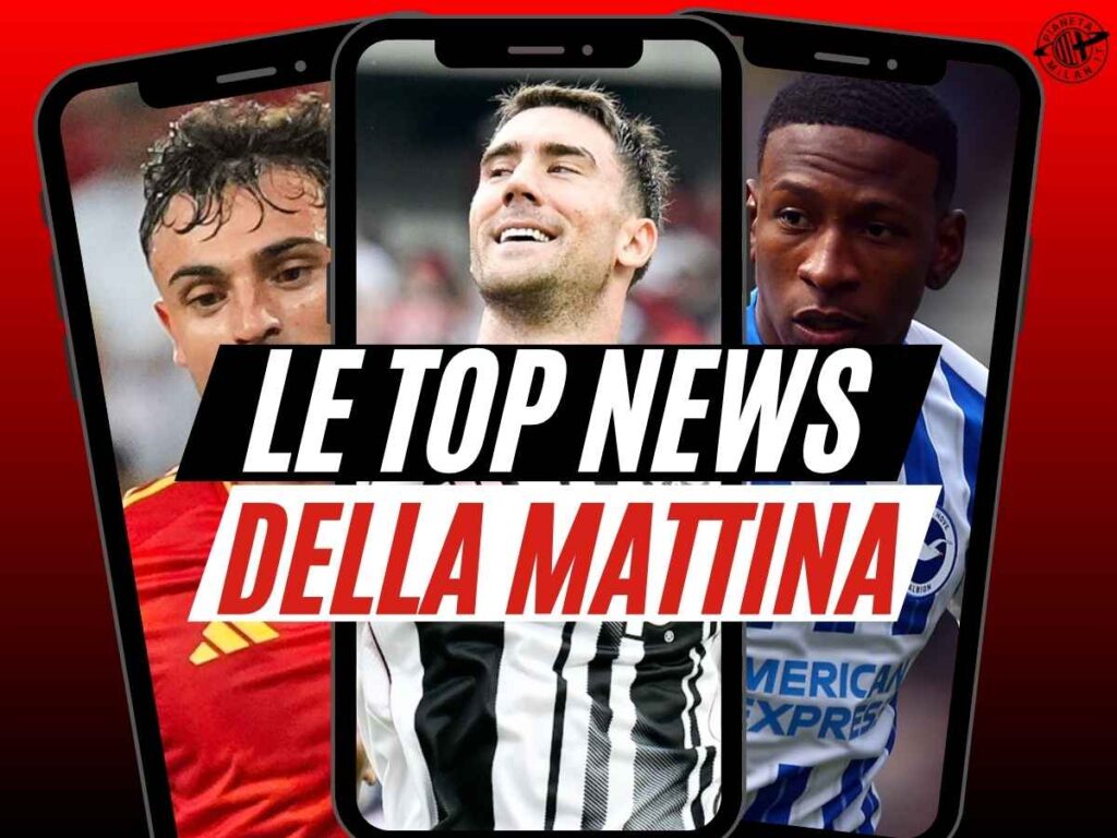 Calciomercato Milan, il piano per Vlahovic e la scelta dei due terzini