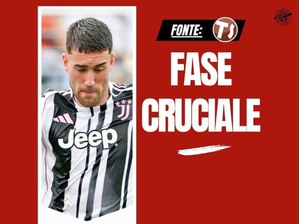 Calciomercato, il Milan insiste per Vlahovic: l'intenzione dell'attaccante