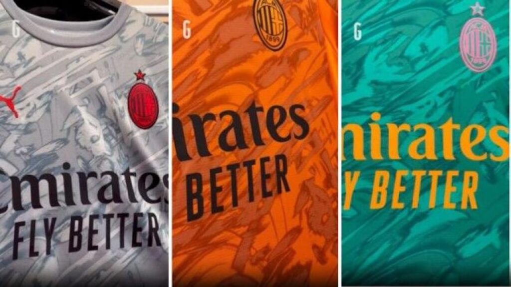 Nuova maglia AC Milan 2025-2026 portieri