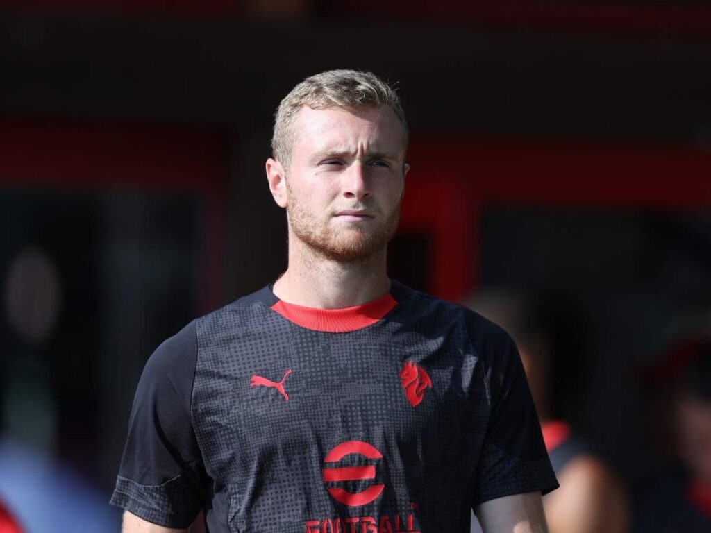 Tommaso Pobega AC Milan allenamento Milanello