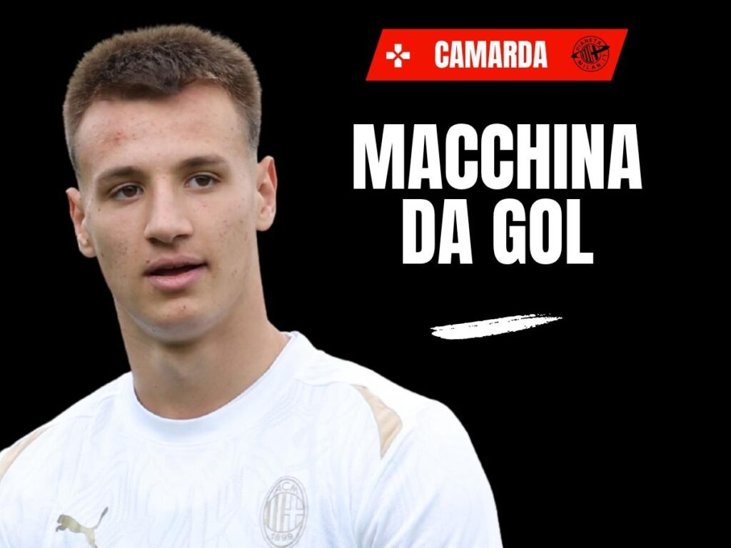 Milan, Camarda inarrestabile con il Lecce: altro grande gol | Video