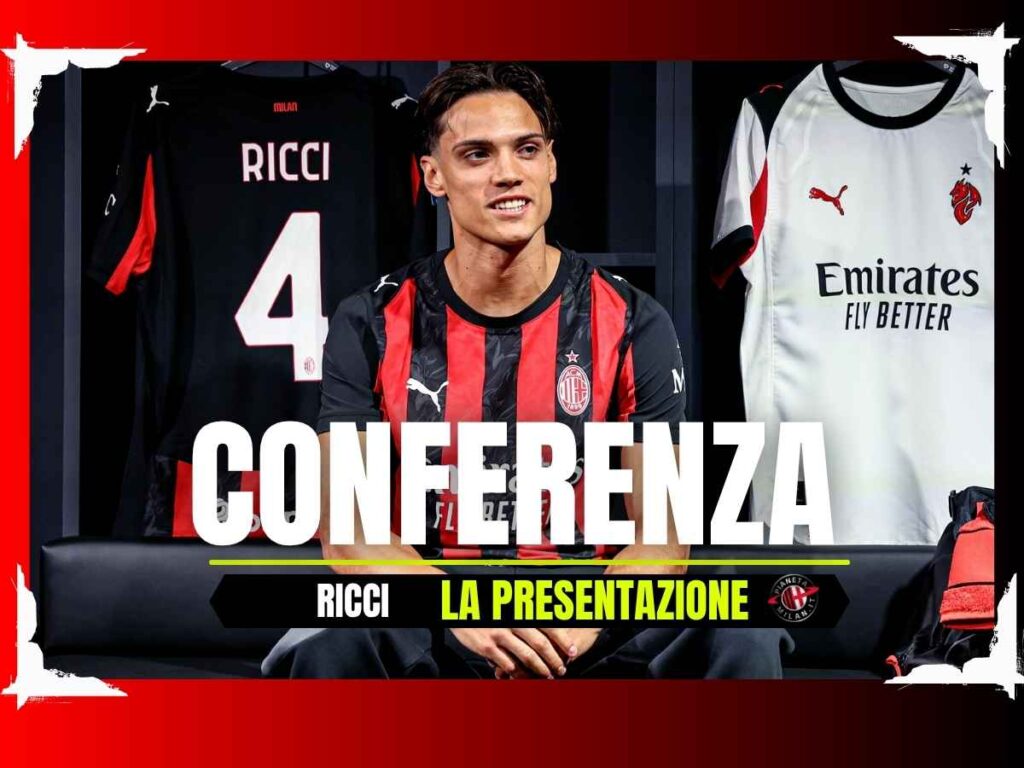 Conferenza Milan Ricci 9 luglio 2025