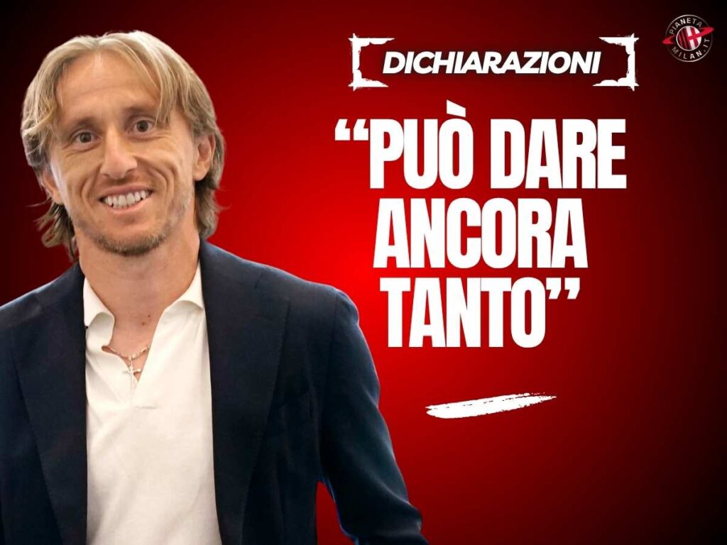 Jacobelli: "Modric colmerà la lacuna. Il Milan può lottare per il campionato"