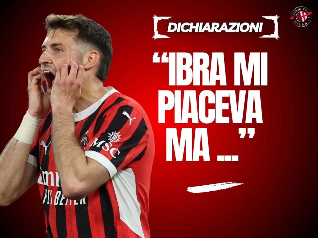 Gimenez: "Tifoso del Milan da sempre. Ibrahimovic mi piaceva, ma ..."