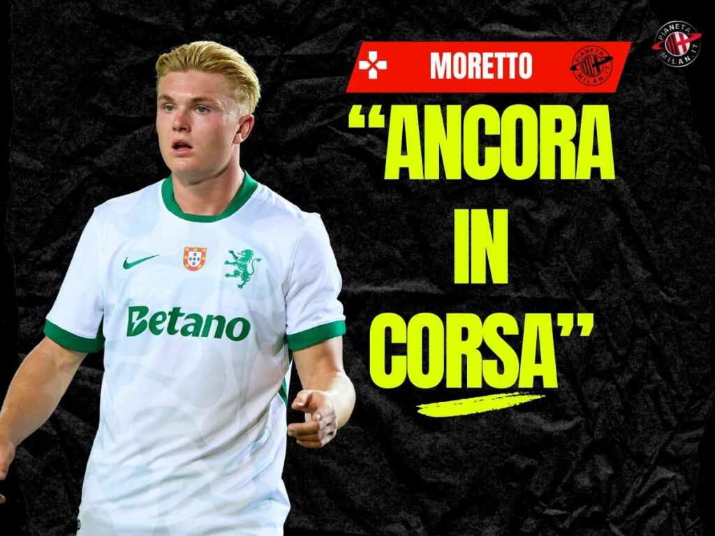 Moretto: "Milan in corsa per Harder". Ecco il pensiero del giocatore