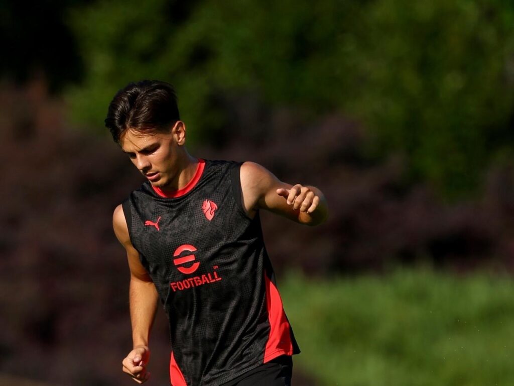 Ardon Jashari Milanello AC Milan News