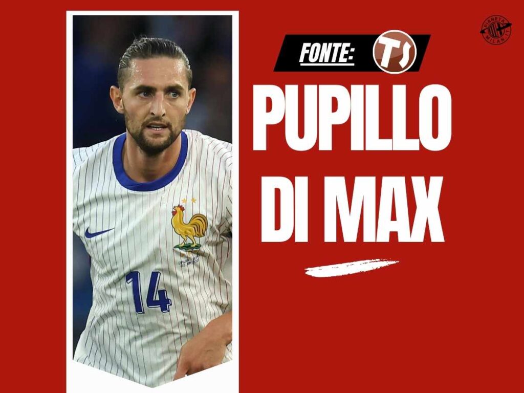 Calciomercato Milan, Rabiot cedibile e Allegri ci pensa. Serve che ...