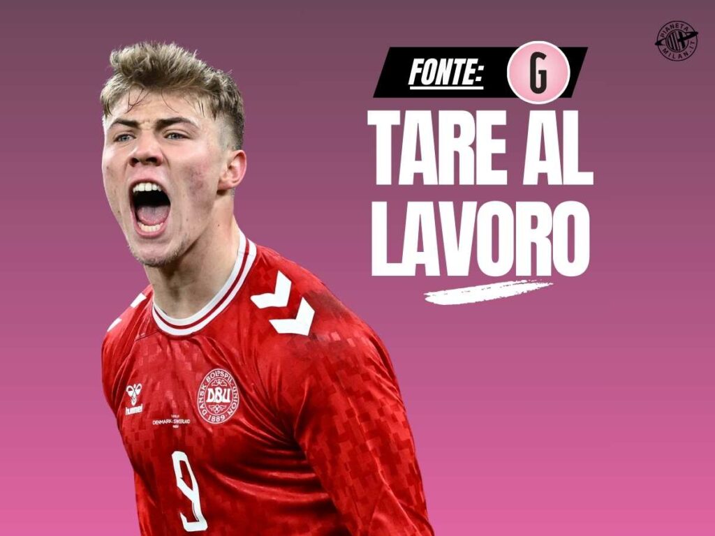 Calciomercato Milan, Tare in Inghilterra per Hojlund: tre alternative