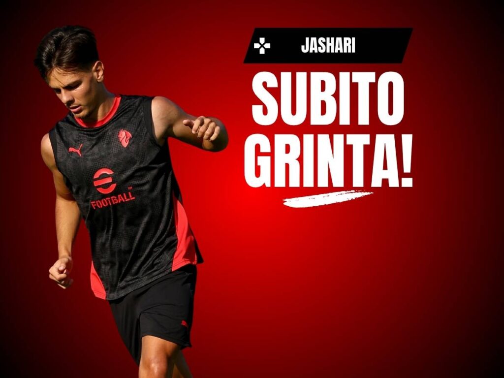 Jashari, primo allenamento col Milan: sorrisi e subito grinta | VIDEO