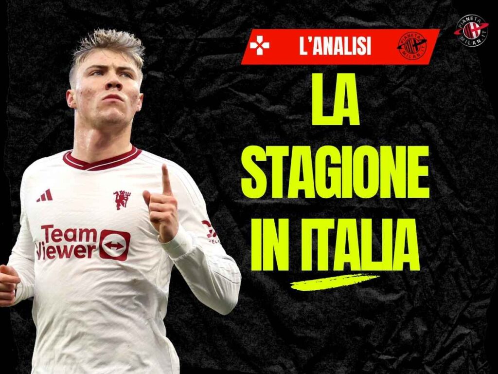 Milan, come giocava Hojlund in Serie A? La sua stagione con l'Atalanta ...
