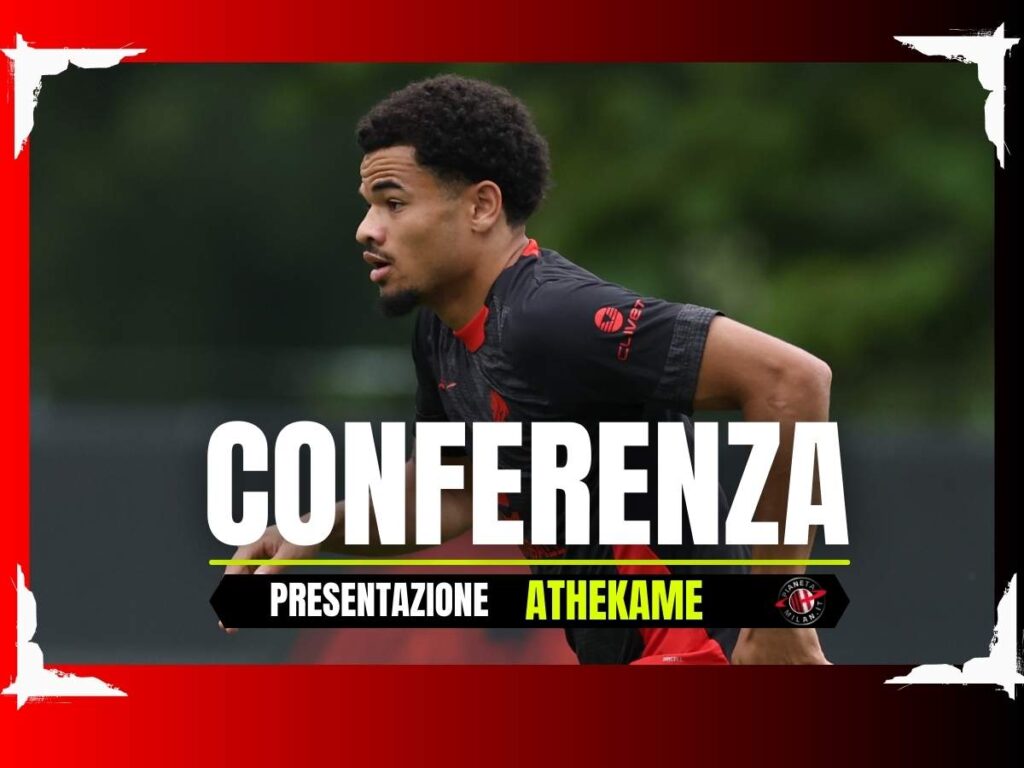Conferenza Stampa LIVE presentazione Zachary Athekame AC Milan