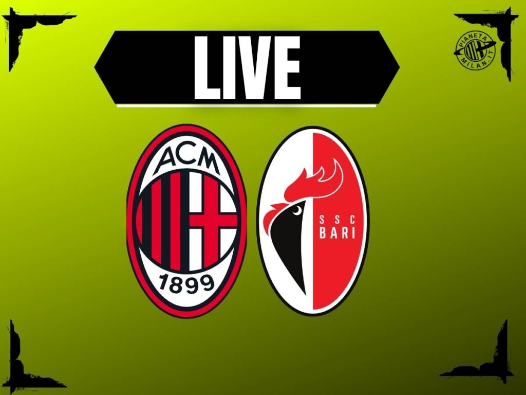 Coppa Italia, Milan-Bari: la diretta della partita di 'San Siro' | LIVE News
