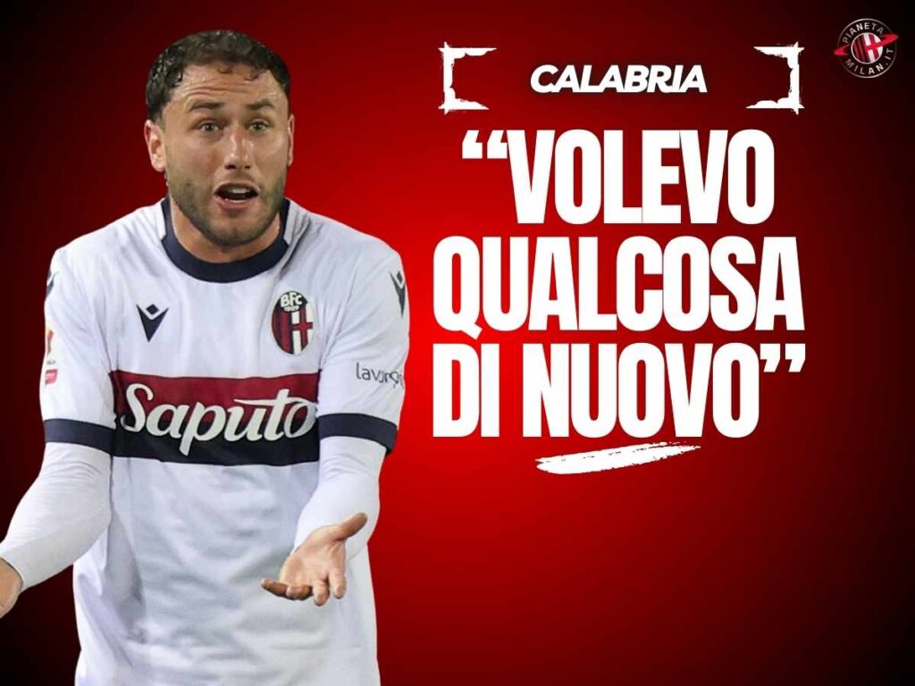 Ex Milan, Calabria: "Panathinaikos? Volevo qualcosa di nuovo"