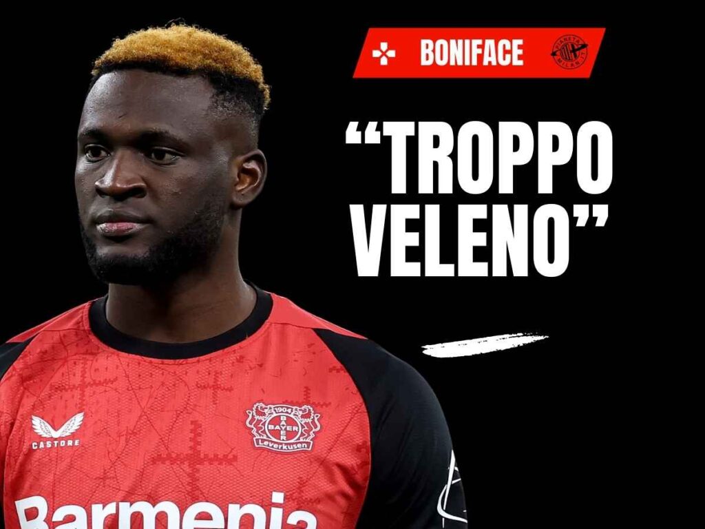 Calciomercato Milan, Pedullà: "Boniface prima scelta da luglio. Troppo veleno per ..."