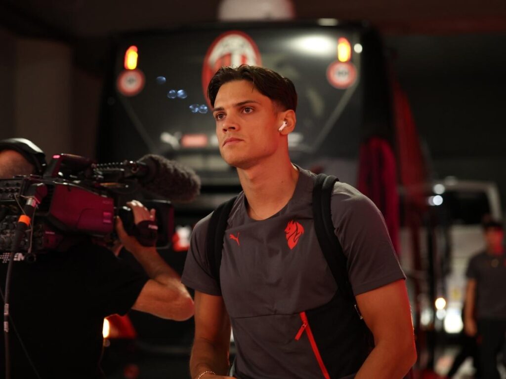 Samuele Ricci AC Milan Milan-Bari 2-0 Coppa Italia 2025-2026