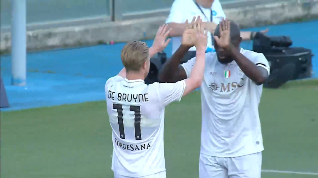 Amichevole Napoli Girona De Bruyne