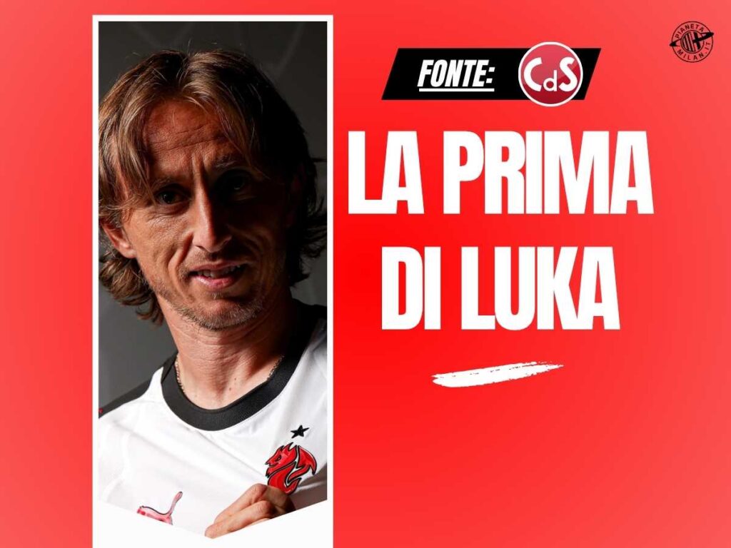 Milan, inizia l'avventura di Modric: conferenza e incontro con i tifosi