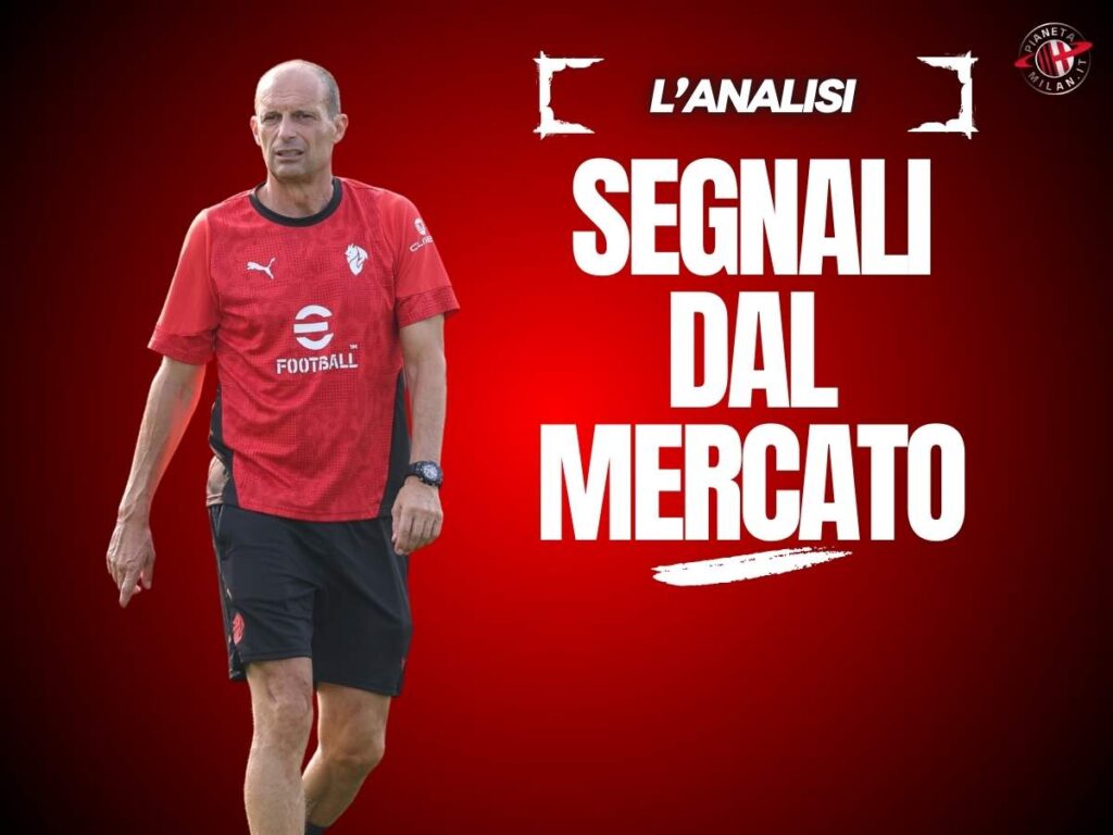 Milan, Allegri ha deciso il modulo definitivo? Dal mercato segnali chiari