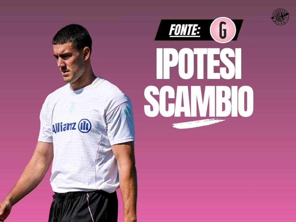 Calciomercato Milan, Vlahovic: la richiesta per lo stipendio. E occhio allo scambio