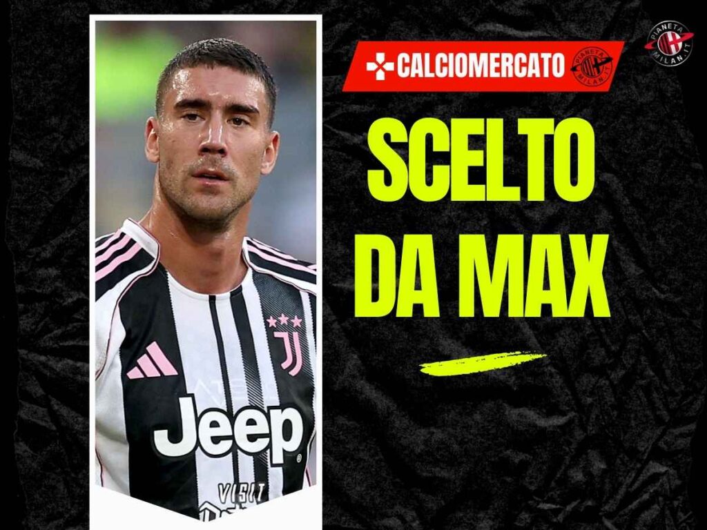 Calciomercato Milan, Schira: "Vlahovic principale obiettivo di Allegri"