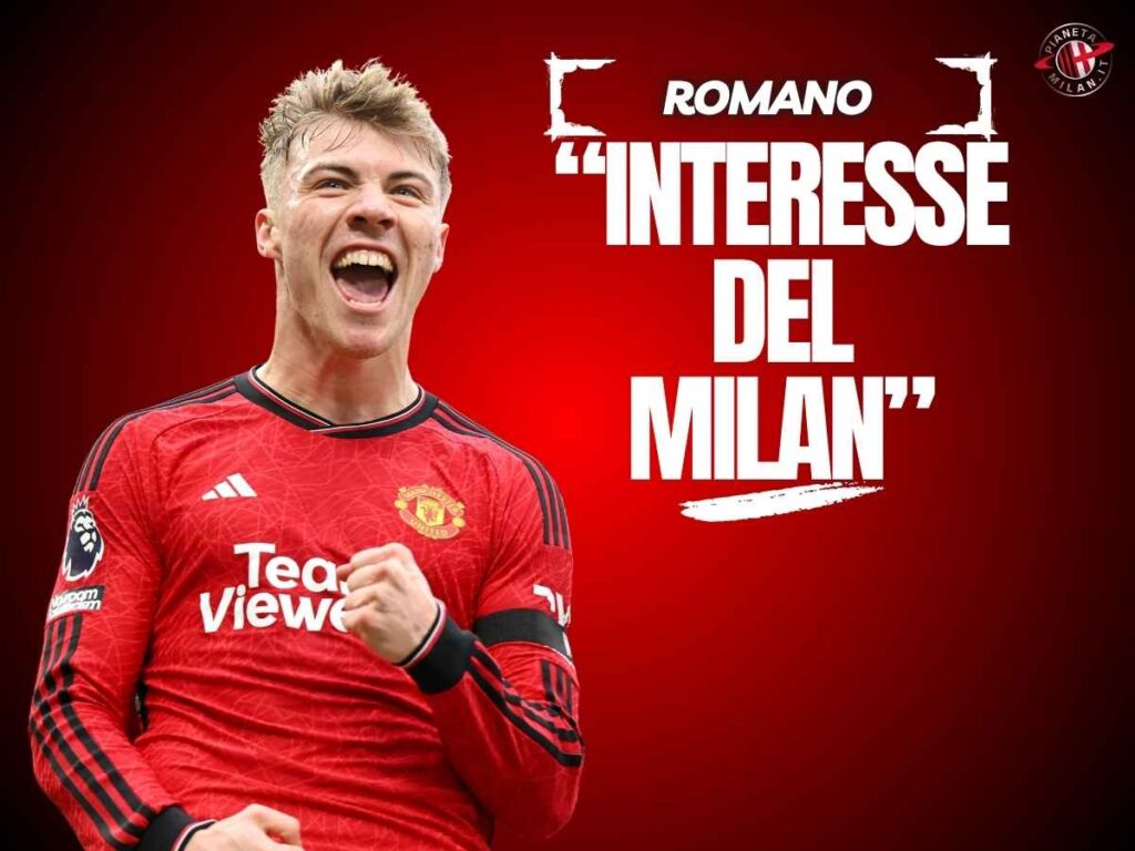 Calciomercato Milan, Romano: "Hojlund può partire. I rossoneri ..."