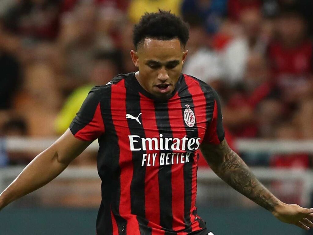 Noah Okafor AC Milan Milan-Bari 2-0 Coppa Italia 2025-2026