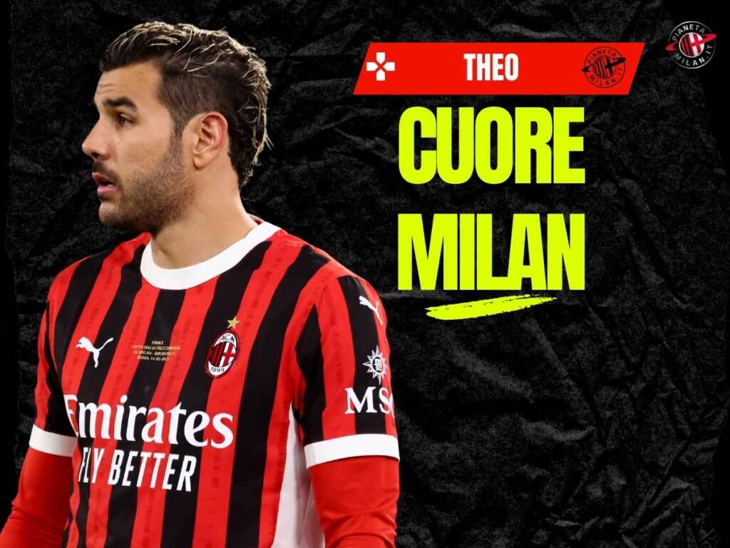 Theo Hernandez, cuore rossonero: "Milan, migliori auguri per la stagione"