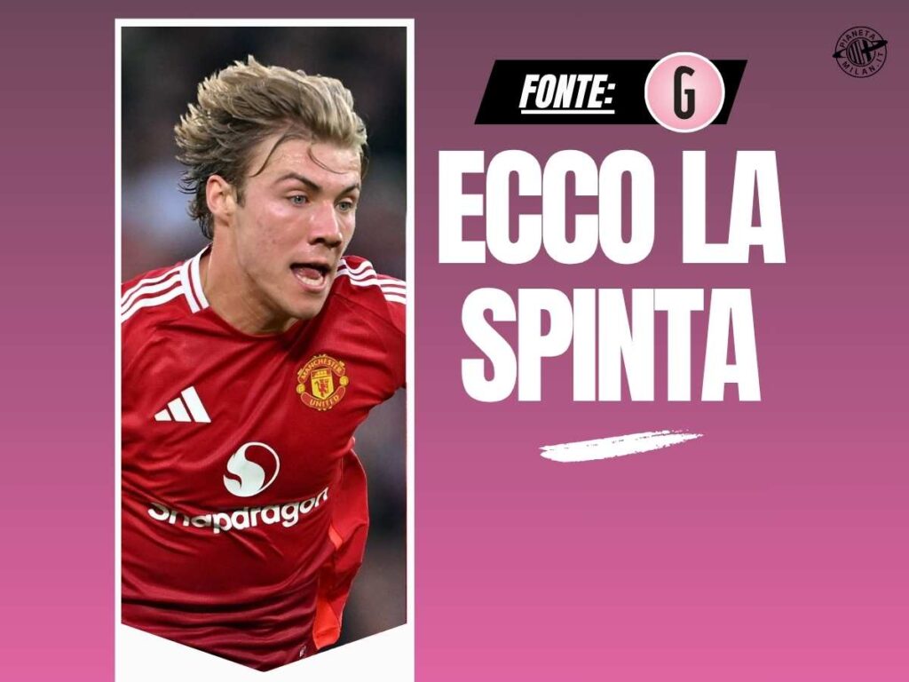 Calciomercato Milan, assist del Manchester United per Hojlund. Ora ...