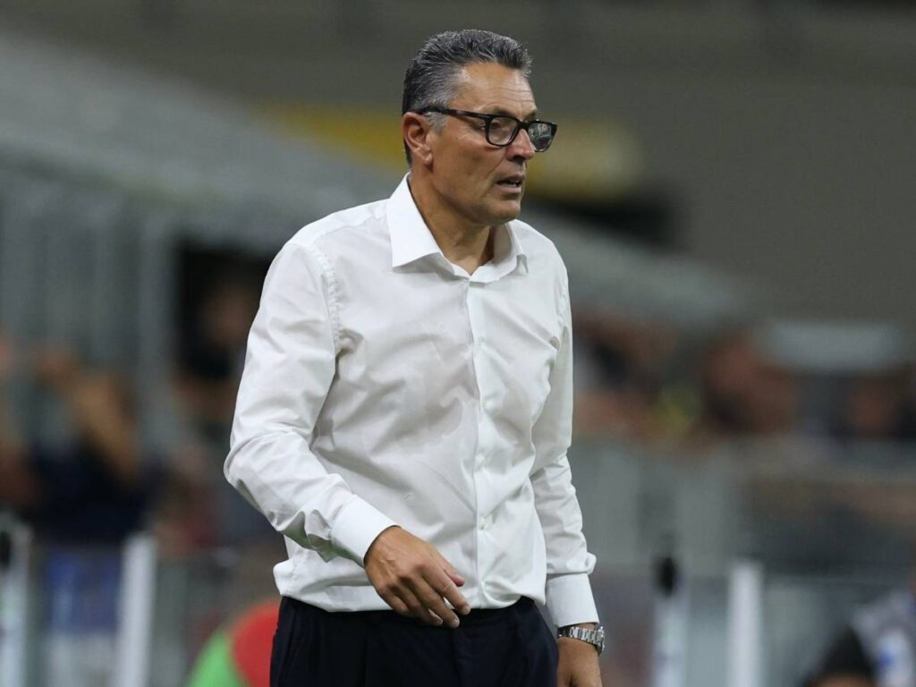 Marco Landucci AC Milan Milan-Bari 2-0 Coppa Italia 2025-2026