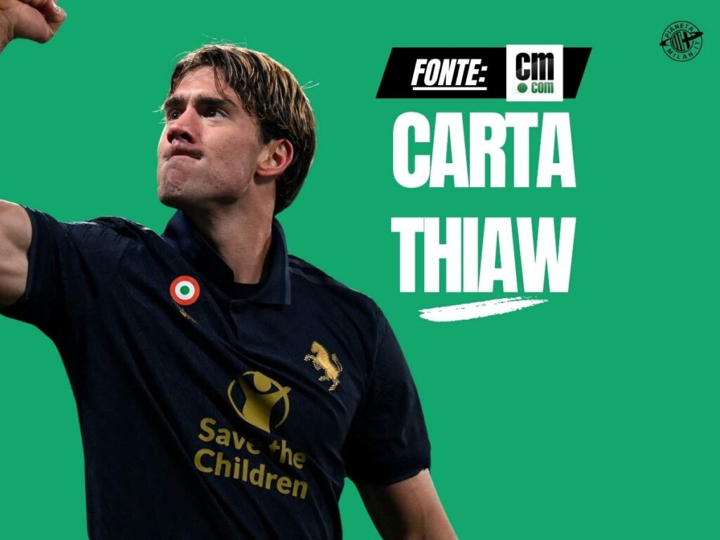 Calciomercato Milan, Thiaw: spunta la Juventus! Intreccio con Vlahovic?