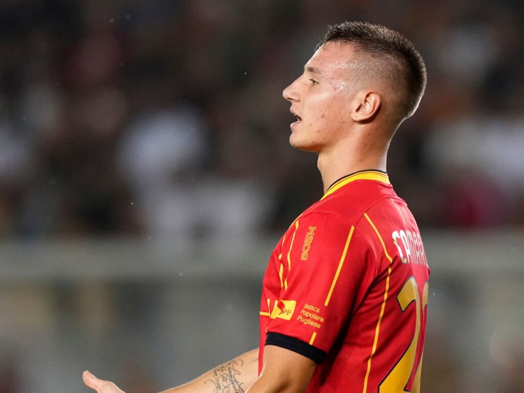 Lecce-Milan, infortunio per Camarda: salterà l’esordio con l’Italia U21