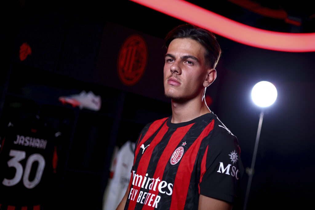 AC Milan Unveil New Signing Ardon Jashari