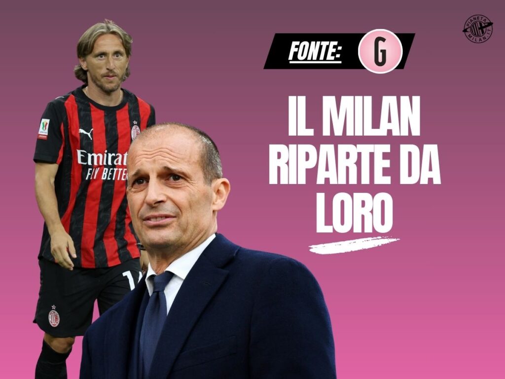 Milan Allegri Modric San Siro 18-08-2025