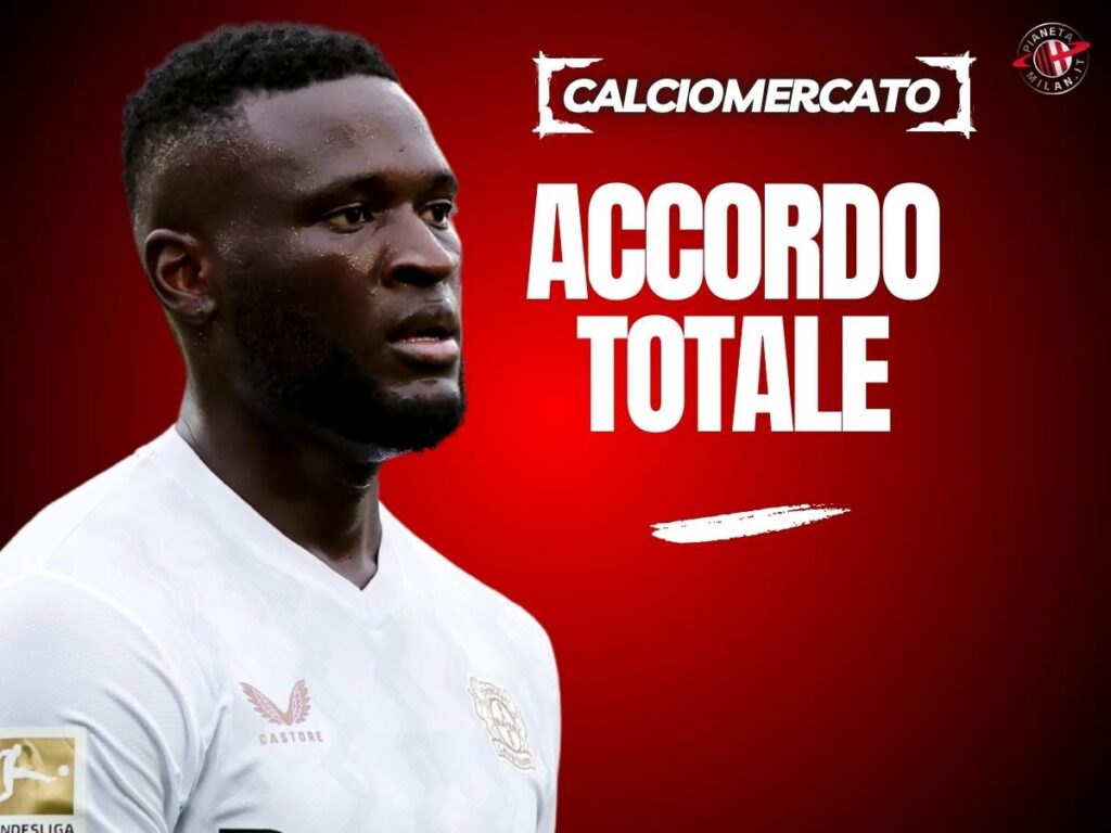 Calciomercato Milan, è fatta per Boniface: accordo totale. Cifre e dettagli