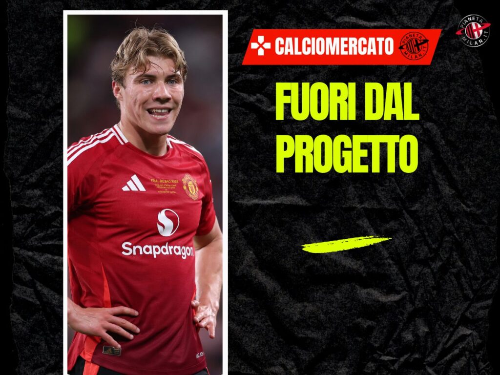 Calciomercato Milan Hojlund 17-08-2025