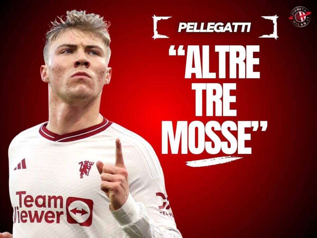 Milan, Pellegatti: "Il mercato si chiude con tre operazioni. Hojlund ..."