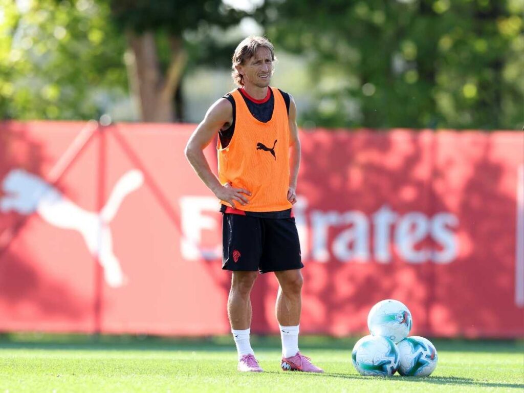 Luka Modric Milan Milanello AC Milan News
