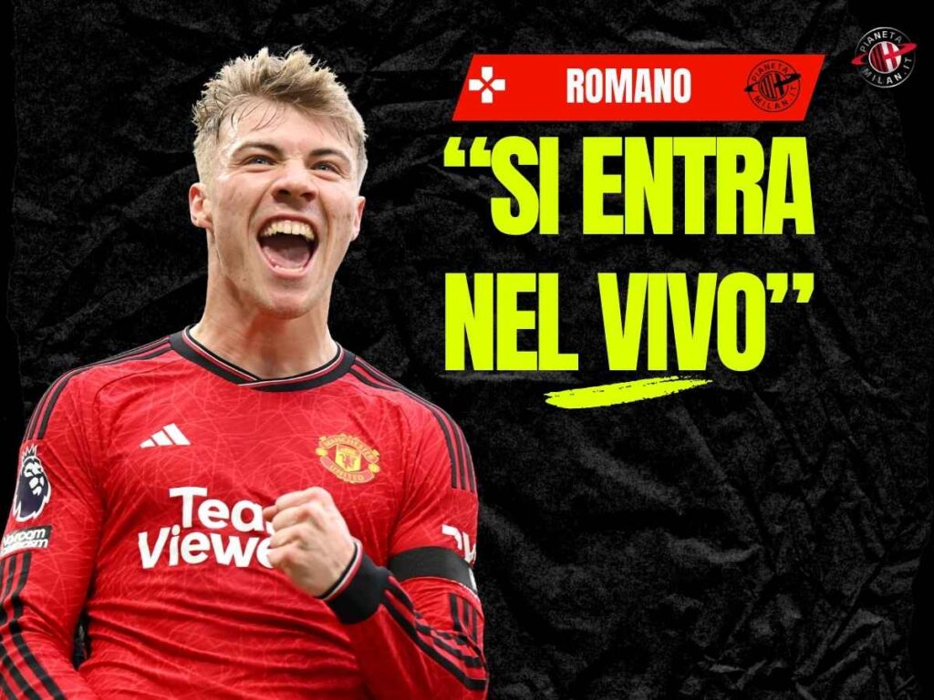 Milan, Romano: "La questione Hojlund entra nel vivo". Le ultime novità